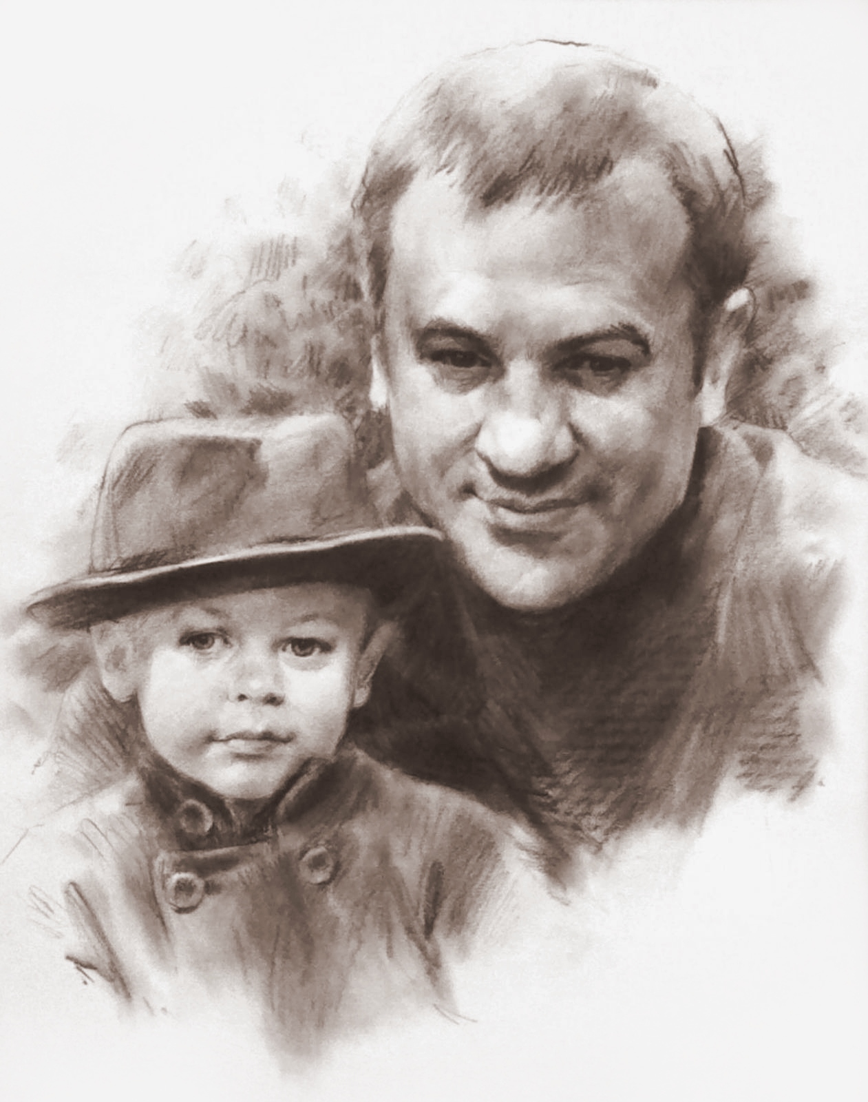 Портрет отца с сыном | 