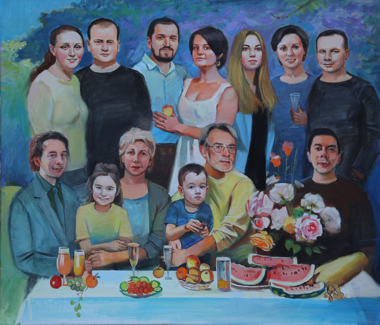 Картина семья