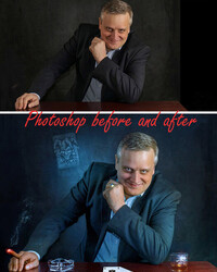 © Andrew Zavgo. Художественная ретушь фото до и после. Фото.