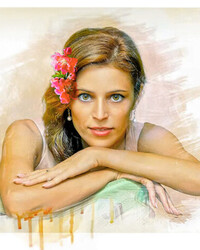 © Andrew Zavgo. Анна «Незаконченный портрет». .