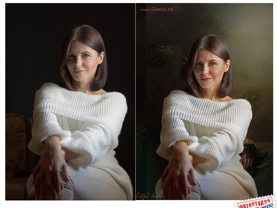 Художественная обработка фото до и после Photoshop. Галерея